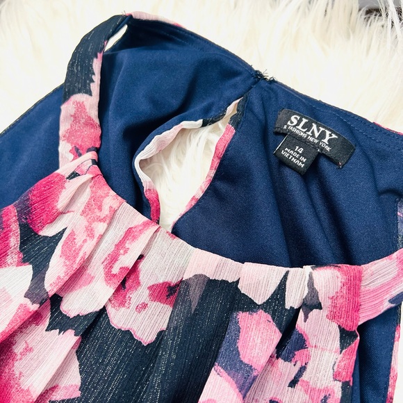 Purple Floral Gown - Picture 3 of 6